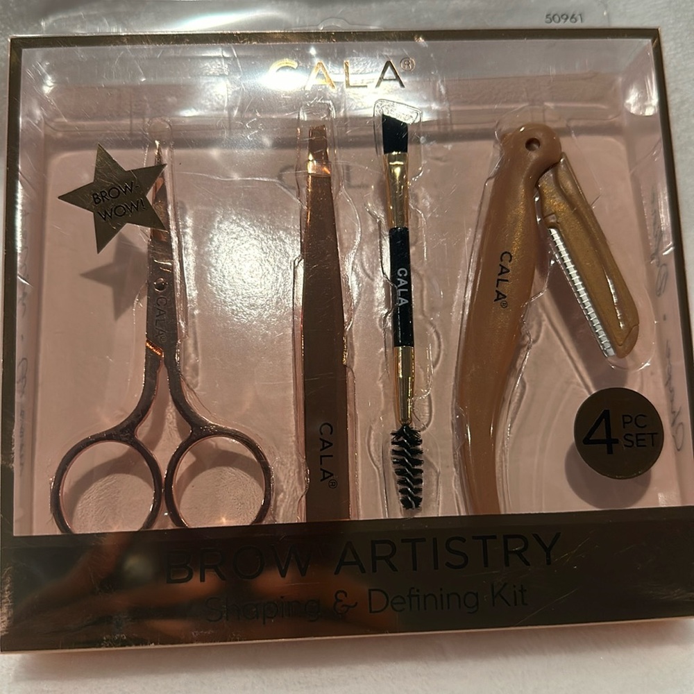 CALA 4 Piece Brow Artistry Shaping and Defining Kit.